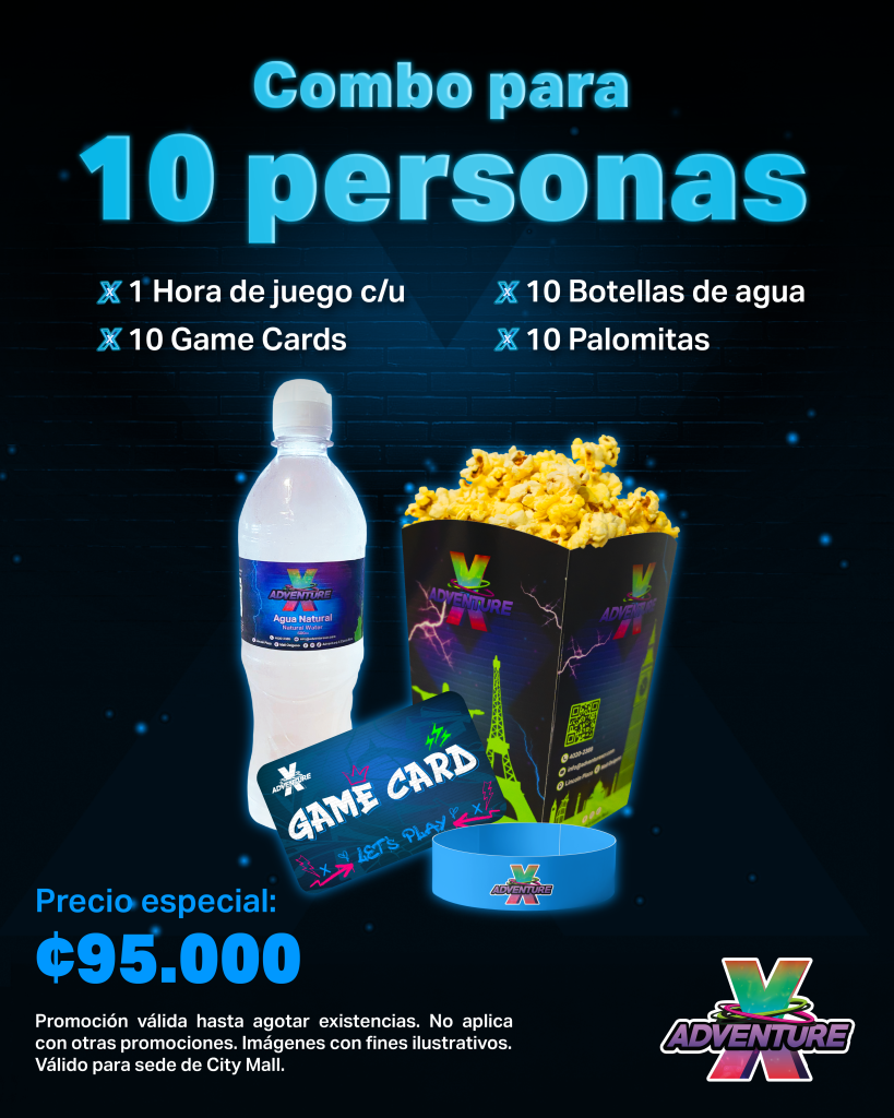 combo para 10 personas